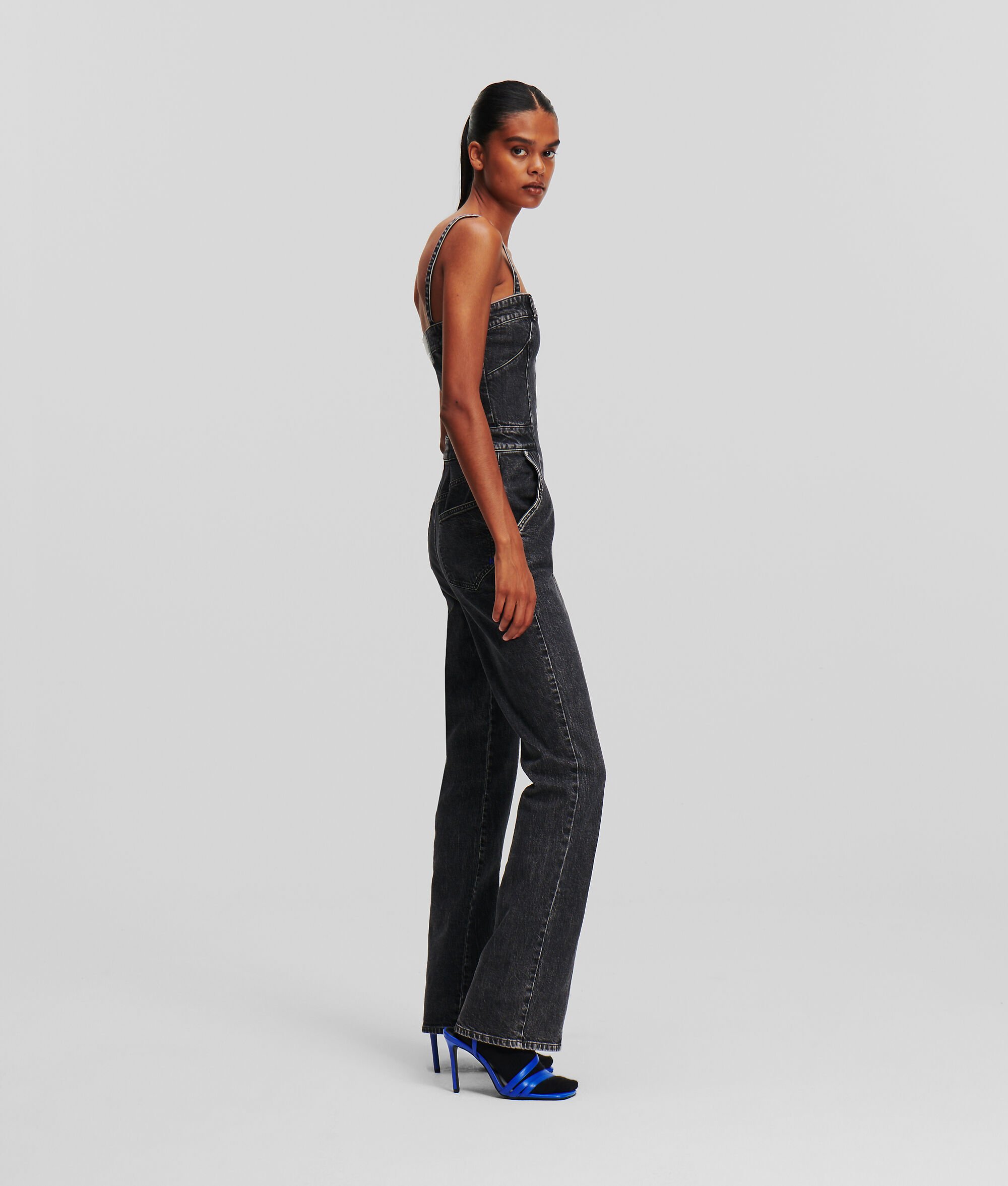 (image for) Fashionable KLJ DENIM JUMPSUIT